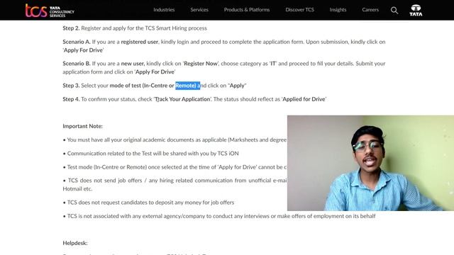 TCS Recruitment 2021| TCS Smart Hiring 2021| TCS Hiring BCA BSC Freshers | TCS Freshers Hiring