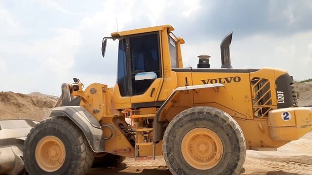 รีวิว รถตัก VOLVO L120F 245hp แรงจัดตักเต็มอุ้ม EP.5540