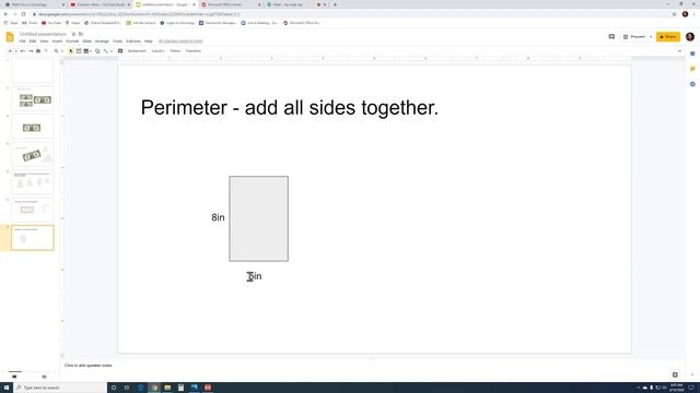Mini Lesson Math Perimeter 4 27 20