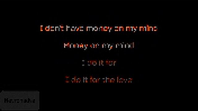 Sam Smith - Money On My Mind (Karaoke)