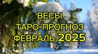 ВЕСЫ/ТАРО-ПРОГНОЗ/ФЕВРАЛЬ 2025