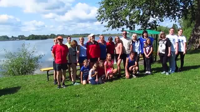 День физкультурника у озера Пробег Палкино