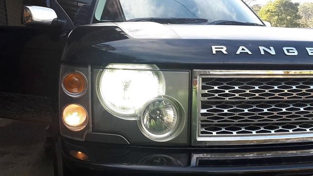 L322 Rangerover with LED bulbs