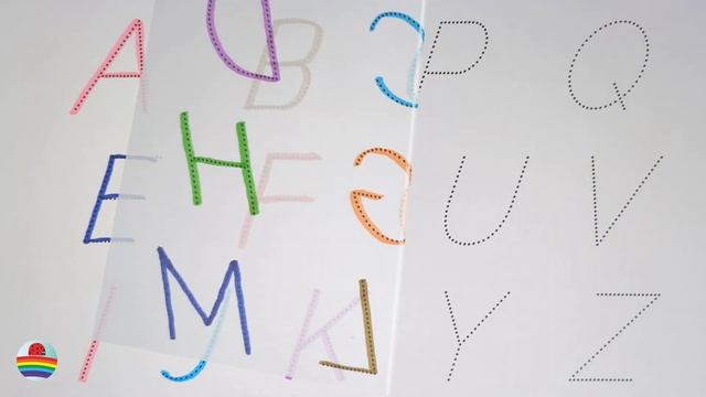 English Alphabet in Colors with Funny Illustrations