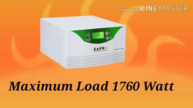 EAPRO 2200VA 24V SOLAR PCU |2.2KVA 24V OFFGRID EAPRO HYBRID SOLAR INVERTER PCU LIVE DEMO PERFORMANC