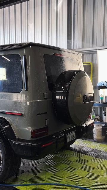 Pre Foam #car #automobile #orangecounty #asmr #mercedes #mercedesg63amg #cardetailing