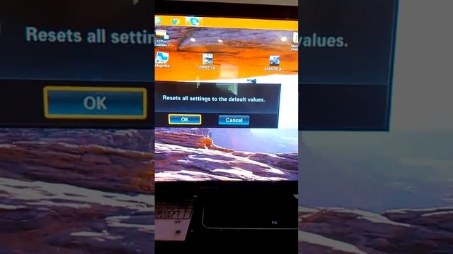 How to reset Samsung Smart TV ,SAMSUNGO TV RESTARTAVIMAS Y GAMYKLINIUS NUSTATYMUS