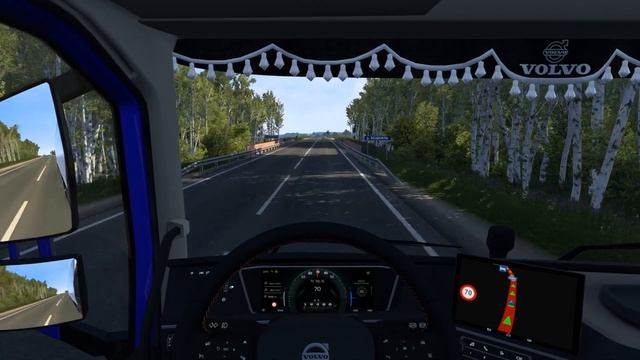 [ETS2 1 49] Sibir Map | Volvo FH5 | Weather 3.1