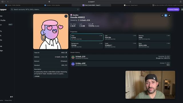 What NFT 's are in Gary Vee's crypto wallet?! & Zapper.fi tutorial, How to look into wallets