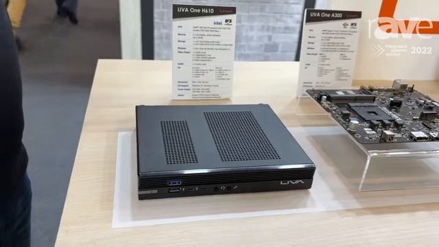 ISE 2022: ECS Elitegroup Displays Intel-Based LIVA One H610 Mini PC