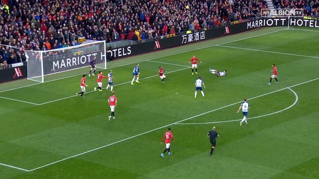 Manchester United 3 Brighton & Hove Albion 1
