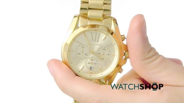 Michael Kors Ladies' Bradshaw Chronograph Watch (MK5605)