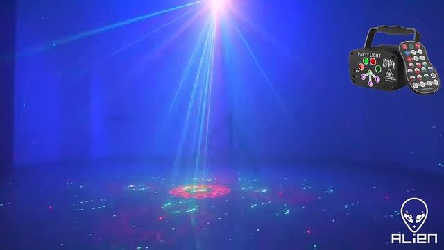 Luz Laser De Festa Stage Light Mini Flash Strobe Projetor