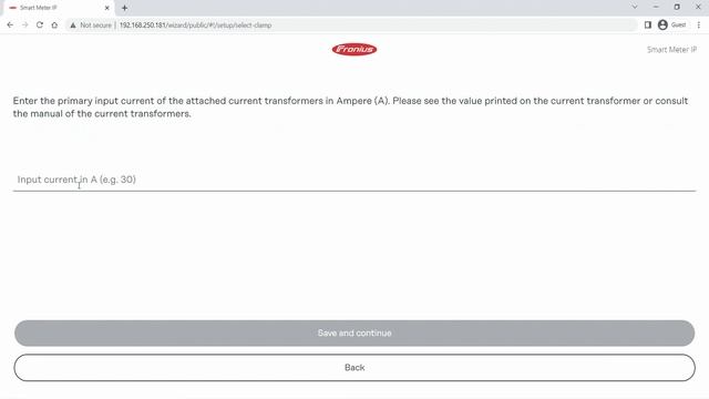 How-To Video: Commissioning the Smart Meter IP with a GEN24/Tauro via TCP