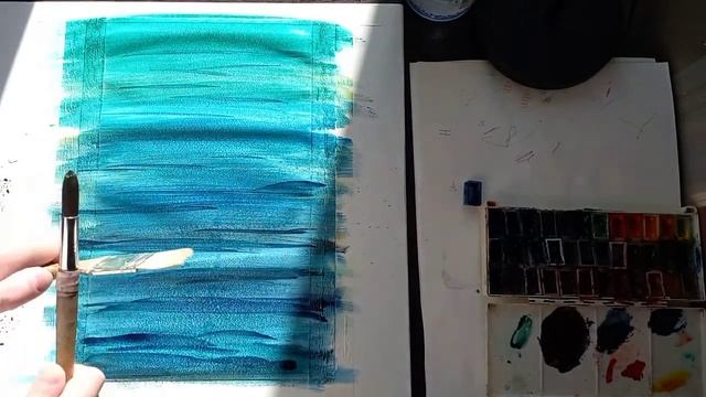 Вода в акварели. Мои акварельные приключения. Water in watercolor.