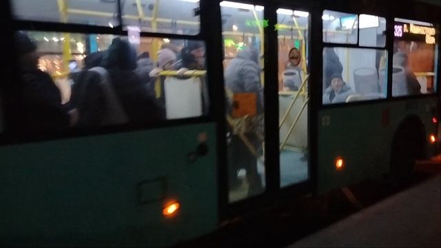 Автобус 325 маршрут Волгабас 5270.G4 6572 Колпино Тверская Улица Угол Улица Ижорского Батальона