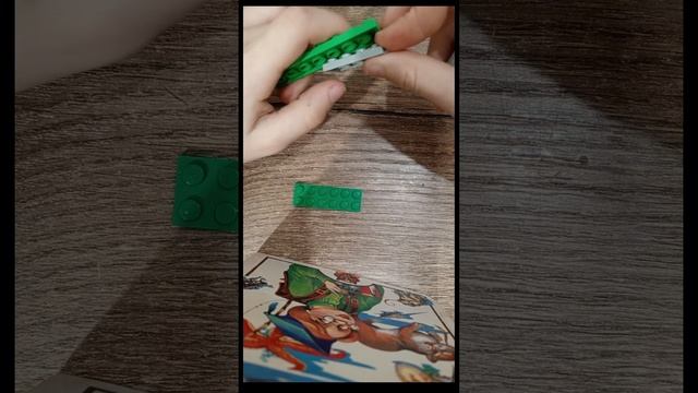 Lego knife simple parts лего нож простые детали для начинающих