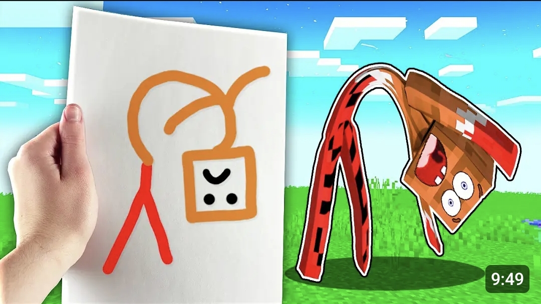 😱 Я Затроллил ДРУГА *СЛОМАННЫМ* РИСОВАНИЕМ в Майнкрафт ! ВЛАДУС