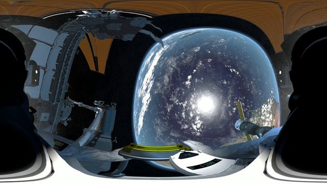 360° VR Spacewalk Experience ｜ BBC HOME