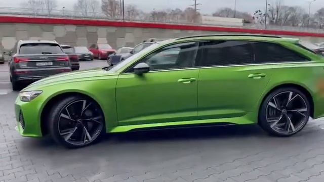 Audi RS Avant 4.0 TFSI 600 KM 2022 - Audi Exclusive Java Green