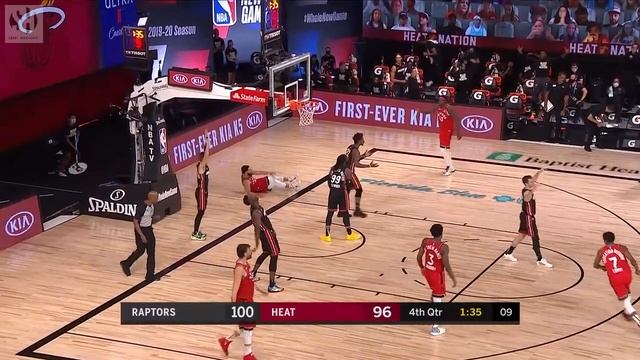 Final Minutes, Toronto Raptors vs Miami Heat | 08/03/20 | Smart Highlights