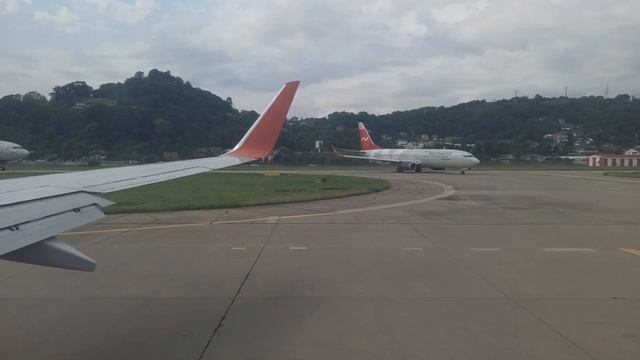 Сочи взлет самолета Boeing 737-800 а/к Аэрофлот рейс Сочи - Москва