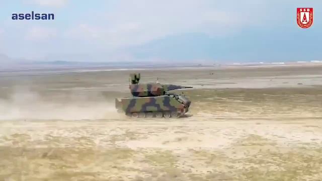 Зенитный самоходный комплекс Korkut (Турция)