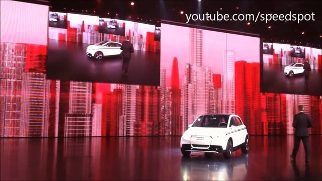 Audi A2 Concept presentation