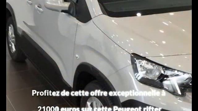 Peugeot rifter Diesel occasion à 21000 euros