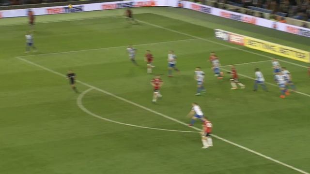 BRIGHTON & HOVE ALBION 2 FULHAM 1