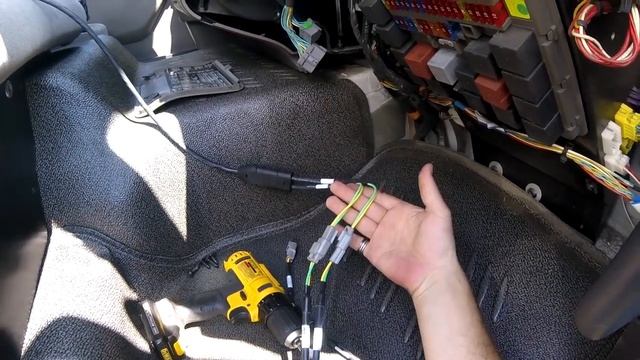 Peterbilt 220: Installing 2 Pin Engine Data Connections