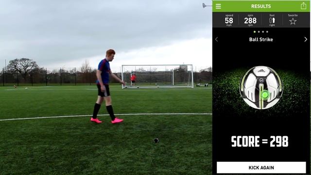 Curve Challenge With PowerAndPrecision! - Adidas Smart Ball Challenge #2