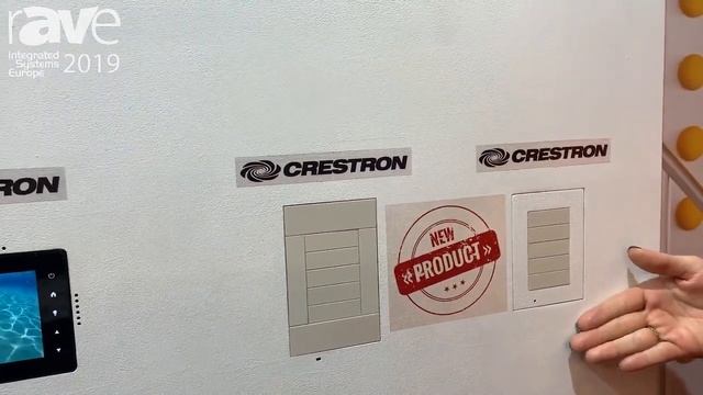 ISE 2019: Wall Smart Talks Crestron Horizon Keypad Wall Mounts