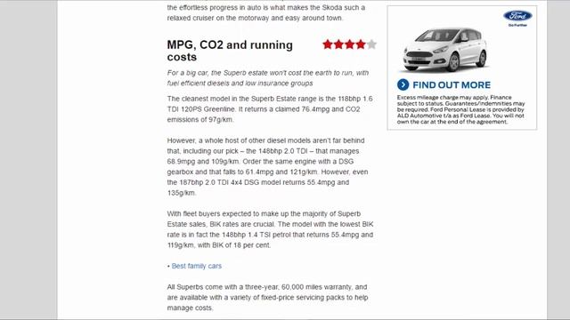 Car Review - Skoda Superb Estate Review - Read Newspaper Tv