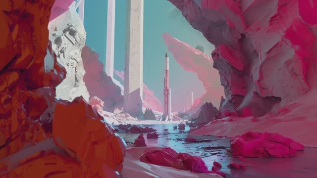 [4K] Stardust Relaxing Ambient Sci Fi Music for Space Wanderers (Collaboration with @lithograph_)
