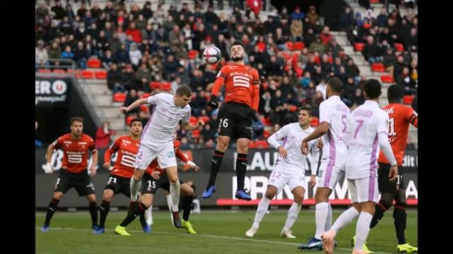 Stade Rennais (0) vs (2) Stade de Reims on October 28' 2018 in Rennes' France