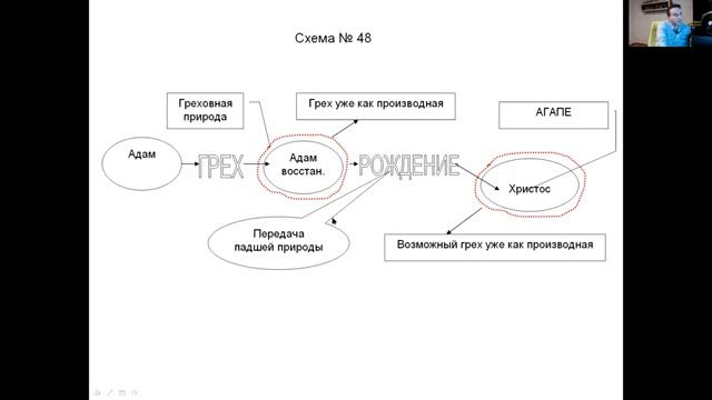 19.(Вечное Евангелие в схемах). Первородный грех. Непорочное зачатие, Тема № 19 (А.