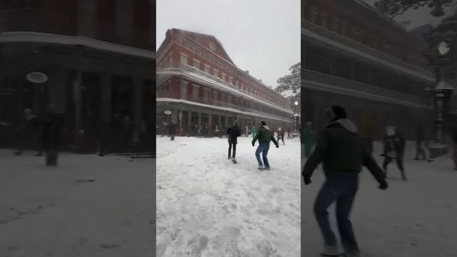 ❄😳Американцы в шоке: на побережье Мексиканского залива обрушились небывалые снегопады.