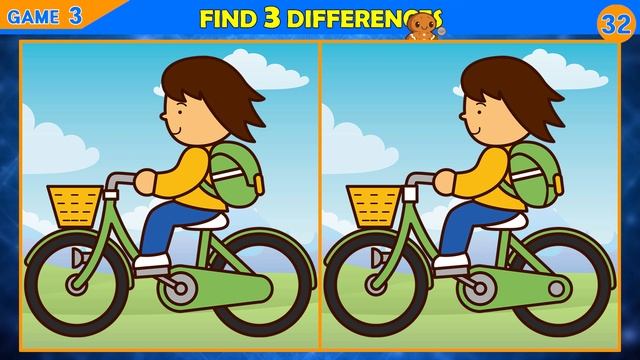 【Find the Difference】 For the smart you! Find the difference in 90 seconds!