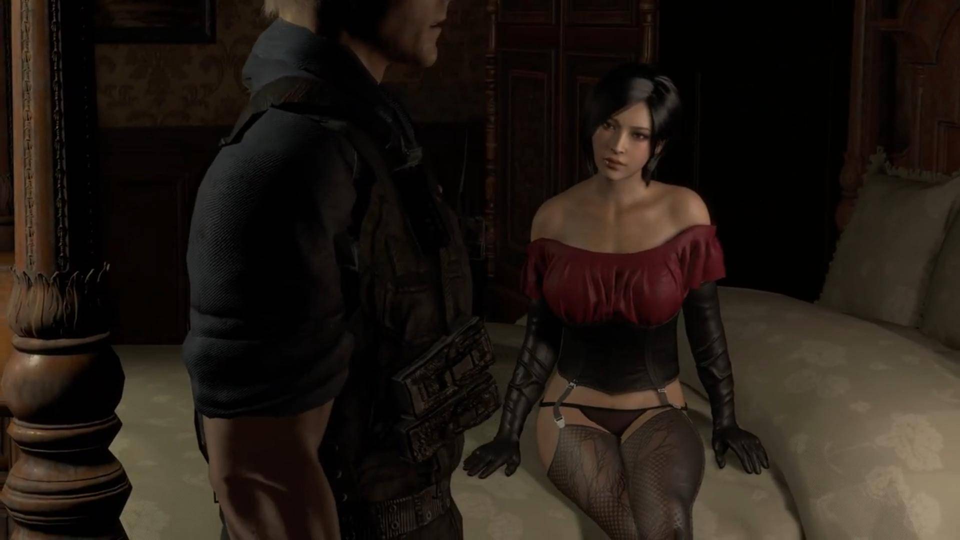 Ada Wong очнулась в спальне у Albert Wesker.