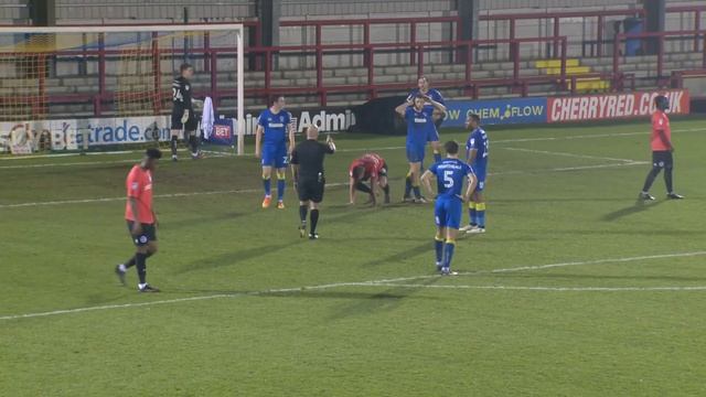AFC WIMBLEDON 1 BRIGHTON & HOVE ALBION 2