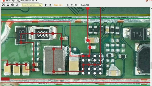 INFINIX SMART 7 (x6515) Charging Repair Solution Diagram