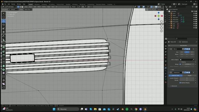 3D modeling blender BMW M3 GTR NFS MW TUTORIAL #3 Fender&Doors