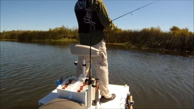Bass Fishing California Delta 7/25/2011 from my Waverunner!