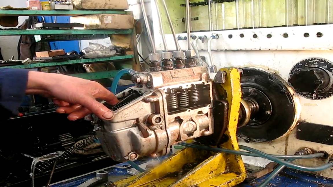 ТНВД УТН 5. Регулировка и испытания утн 5 после капремонта.