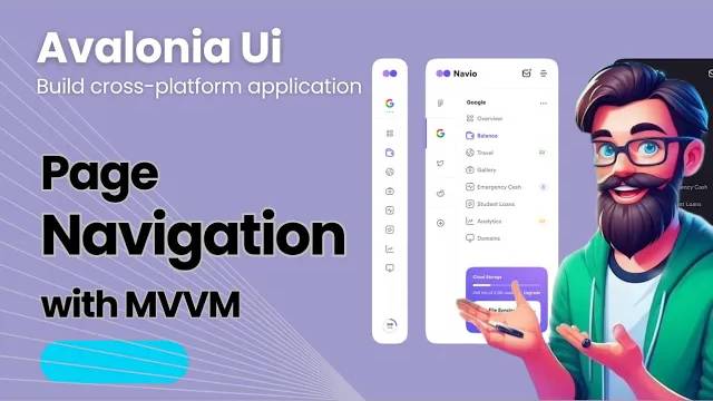 Avalonia Tutorial： How to Navigate to different page in Avalonia UI ｜ Navigation ｜ Cross Platform