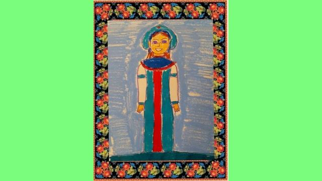 Мои рисунки персонажей русских сказок 2
