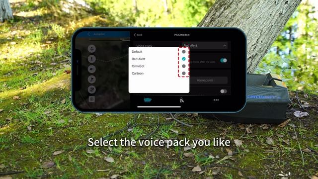 How to Switch the Voice Pack? | CatchX Mini GPS Bait Boat