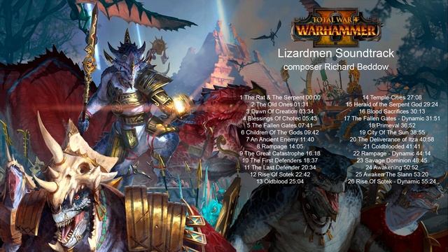 Total War Warhammer 2  Lizardmen Soundtrack