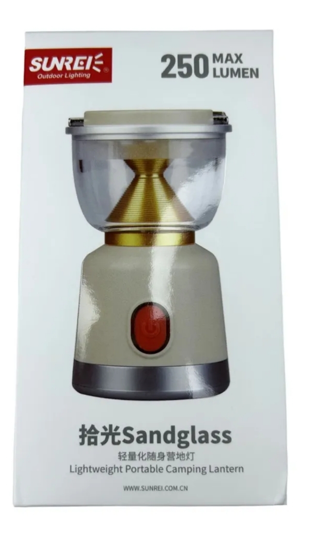 фонарь для кемпинга Sunrei Sandglass 250L